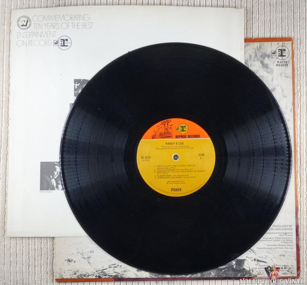 Nancy Sinatra & Lee Hazelwood ‎– Nancy & Lee (1968) Vinyl, LP, Album,  Stereo – Voluptuous Vinyl Records
