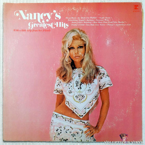 Nancy Sinatra ‎– Nancy's Greatest Hits (1970) Vinyl, LP, Compilation ...