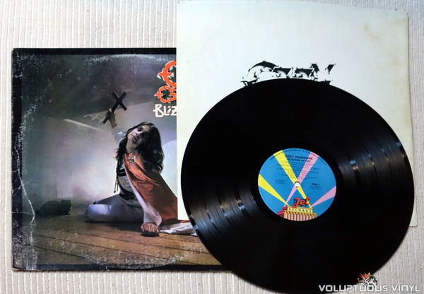 Ozzy Osbourne ‎ Blizzard Of Ozz 1981 Vinyl Voluptuous Vinyl Records 4220