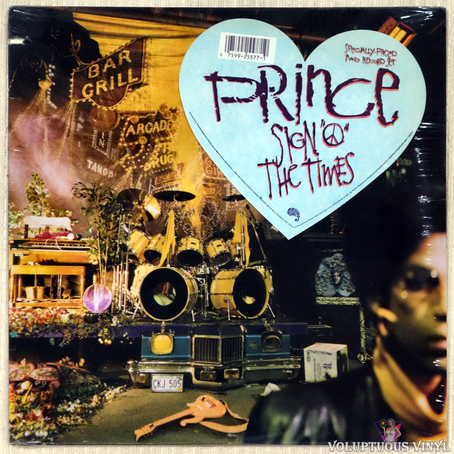 Prince ‎ Sign O The Times 1987 2 × Vinyl Lp Album Voluptuous