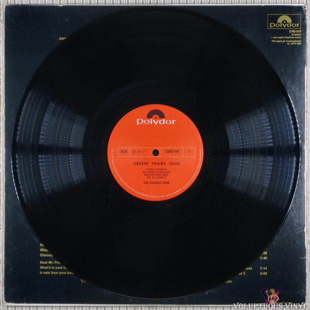 Savage Rose ‎– Dødens (1974) Vinyl, LP, Album – Voluptuous Vinyl Records