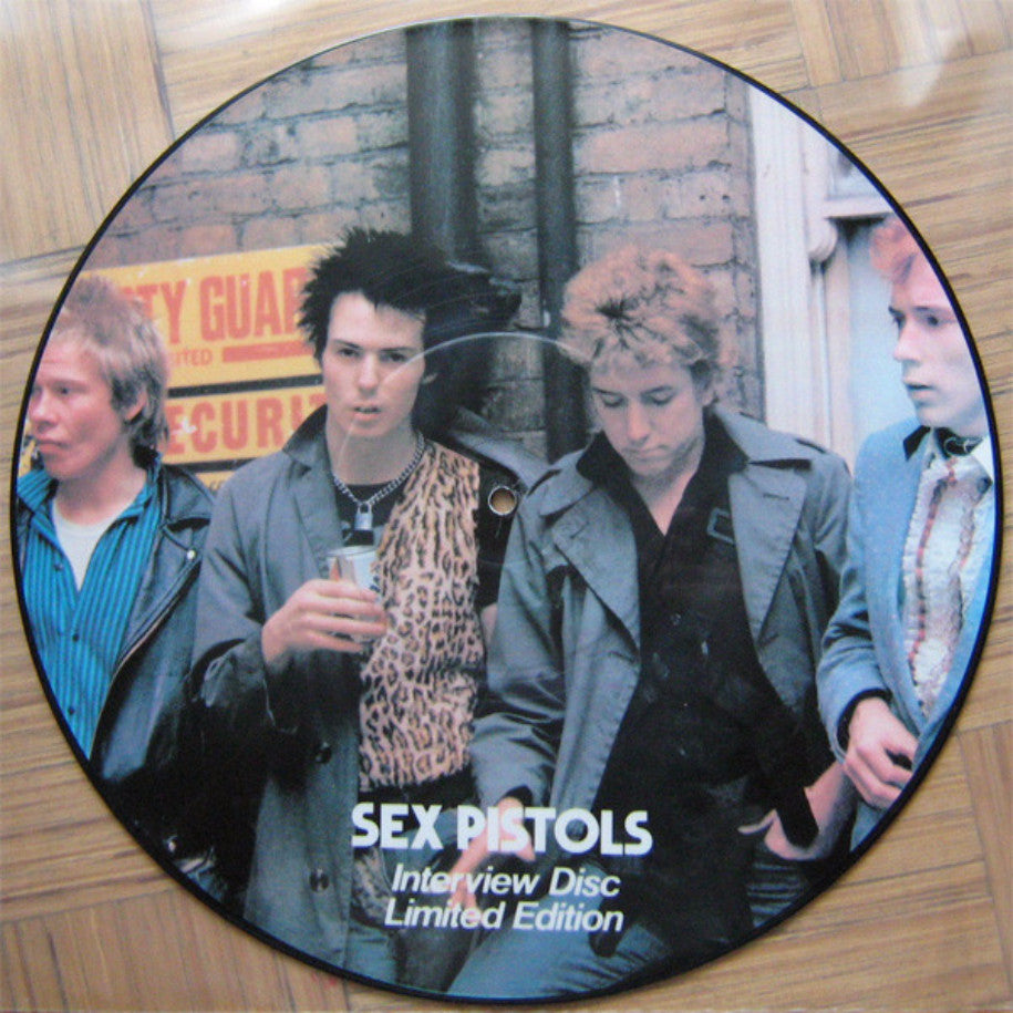 Sex Pistols ‎ Interview Disc 1988 Uk Press Picture Disc Vinyl Voluptuous Vinyl Records 9848