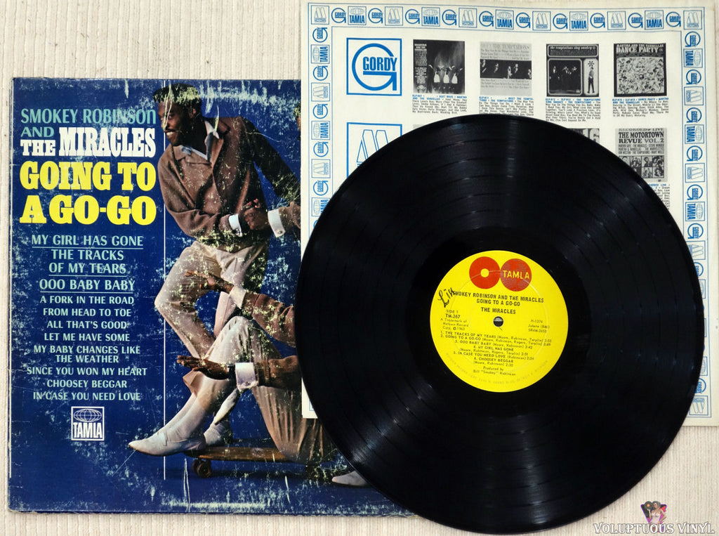 Smokey Robinson And The Miracles Going To A Go Go 1965 Vinyl Lp Album Mono Voluptuous Vinyl Records