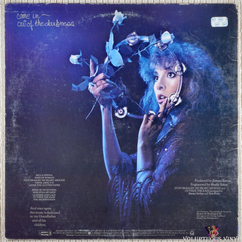 未使用 Stevie Nicks Bella Donna LP レコード-