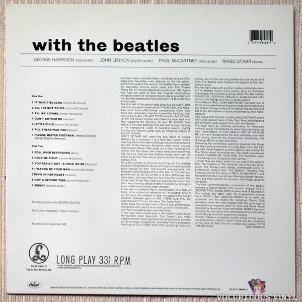 The Beatles ‎– With The Beatles (1995) Vinyl, LP, Album, Limited ...