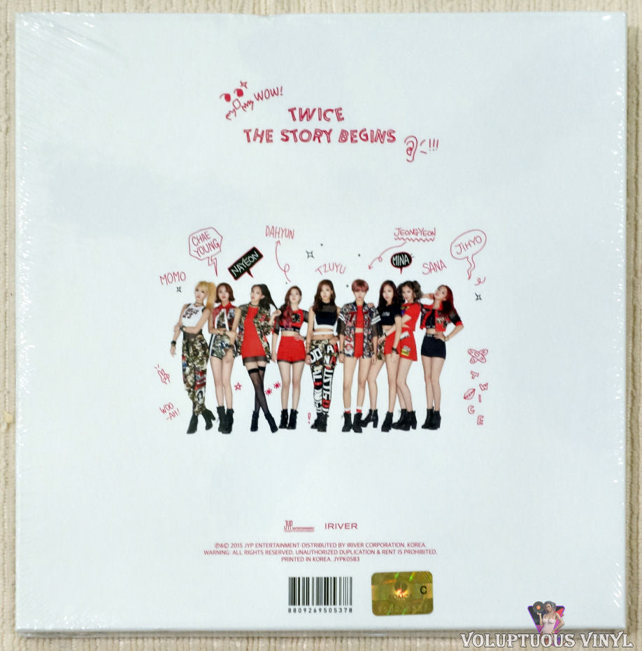 Twice The Story Begins 15 Cd Mini Album Voluptuous Vinyl Records