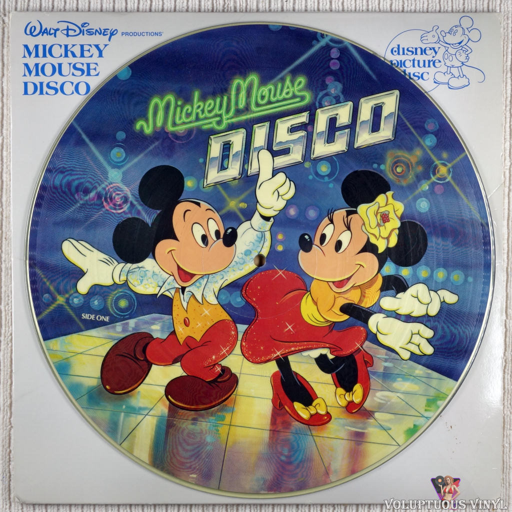 Various ‎– Mouse Disco (1982) Vinyl, LP, Picture Disc – Voluptuous Vinyl
