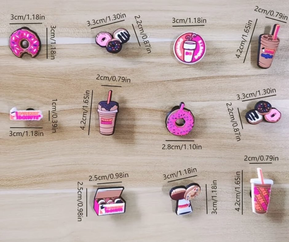 Delightful Dunkin'® Croc Charms