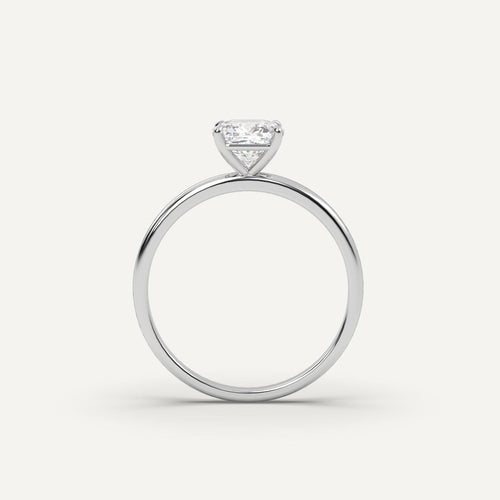 1 carat Cushion Cut Diamond Ring