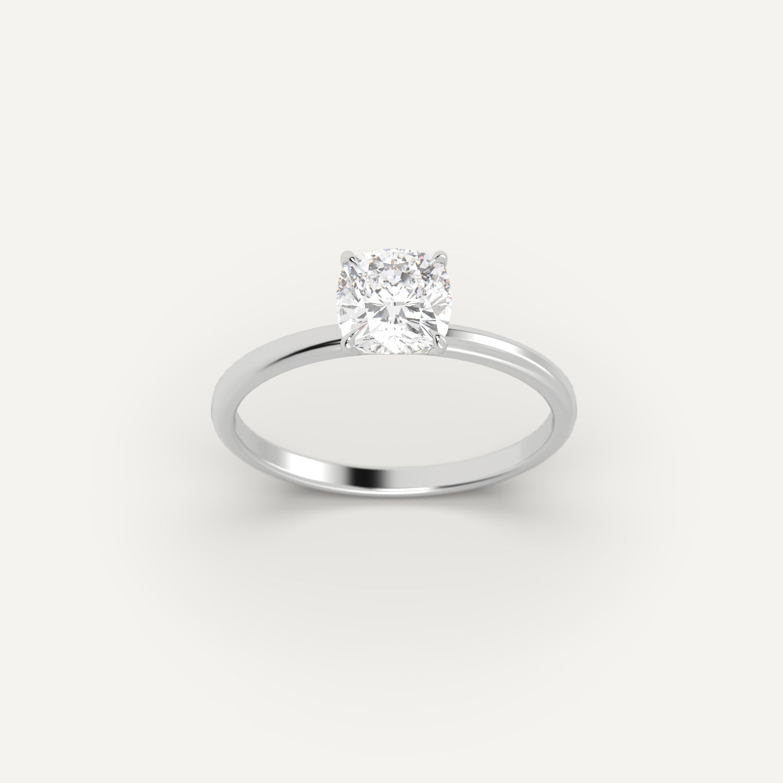 Platinum 1 Carat Engagement Ring