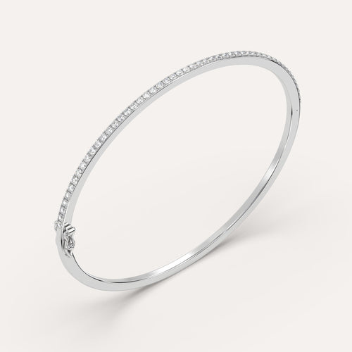 1 carat Pave, Bangle Diamond Bracelet