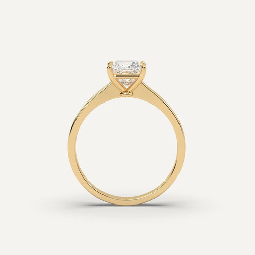 1 carat Princess Cut Diamond Ring