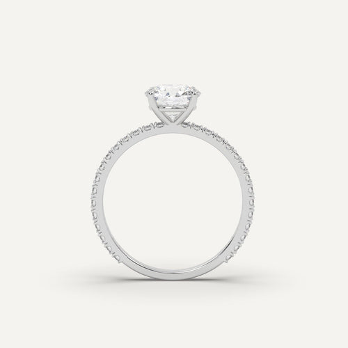 1 carat Round Cut Diamond Ring