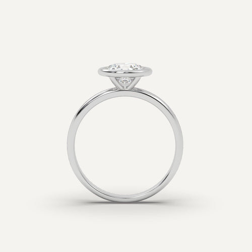 1 carat Round Cut Diamond Ring