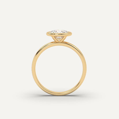 1 carat Round Cut Diamond Ring