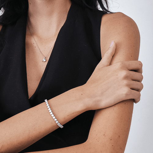 10 Carat Lab Grown Diamond Tennis Bracelet – Michael Gabriels