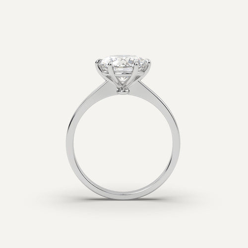 2.01 carat Round Cut Diamond Ring