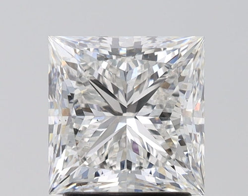 2.53 carat F-VS2 Princess Cut Lab Grown Diamond