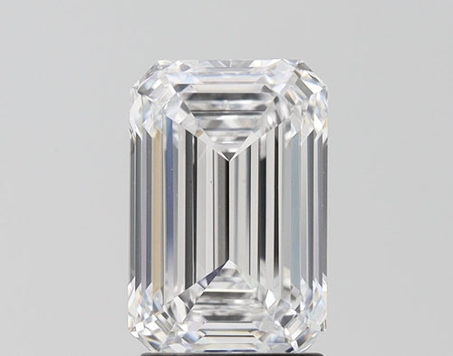 2.58 carat D-VS1 Emerald Cut Lab Grown Diamond