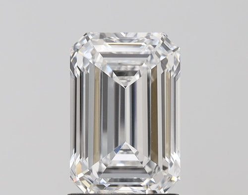 2.63 carat E-VVS2 Emerald Cut Lab Grown Diamond