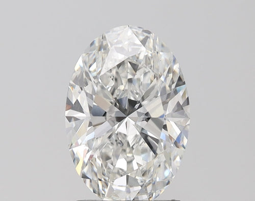 2.67 carat G-VS2 Oval Cut Lab Grown Diamond