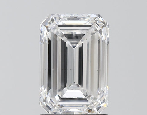 2.82 carat D-VS1 Emerald Cut Lab Grown Diamond