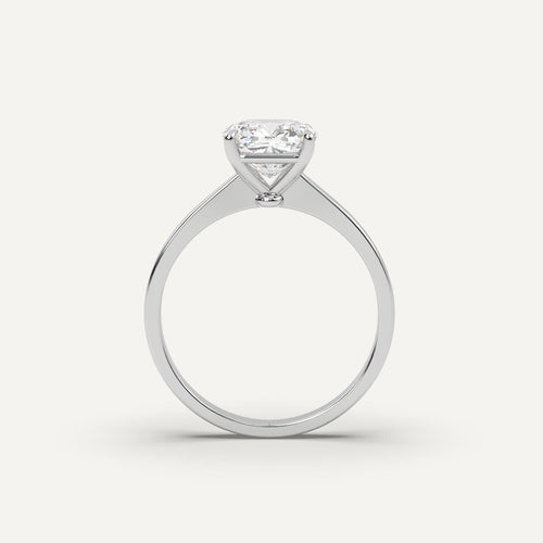 2 carat Cushion Cut Diamond Ring