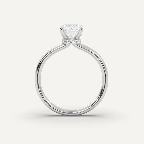 2 carat Emerald Cut Diamond Ring