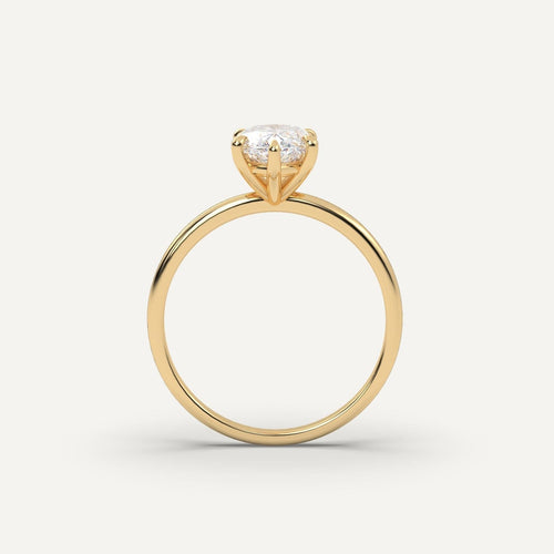 2 carat Marquise Cut Diamond Ring