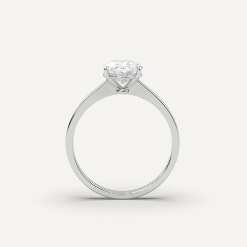 2 carat Oval Cut Diamond Ring