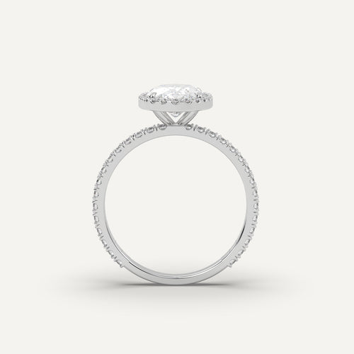 2 carat Oval Cut Diamond Ring