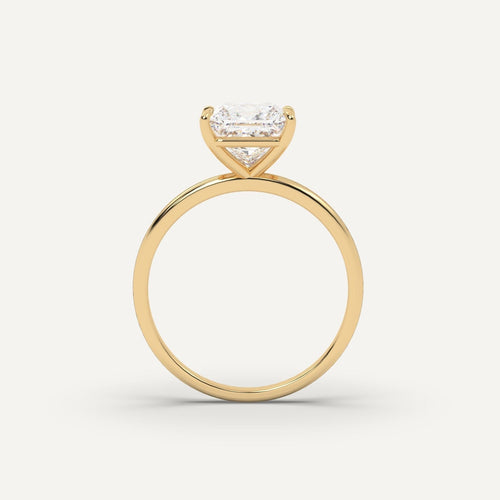 2 carat Princess Cut Diamond Ring