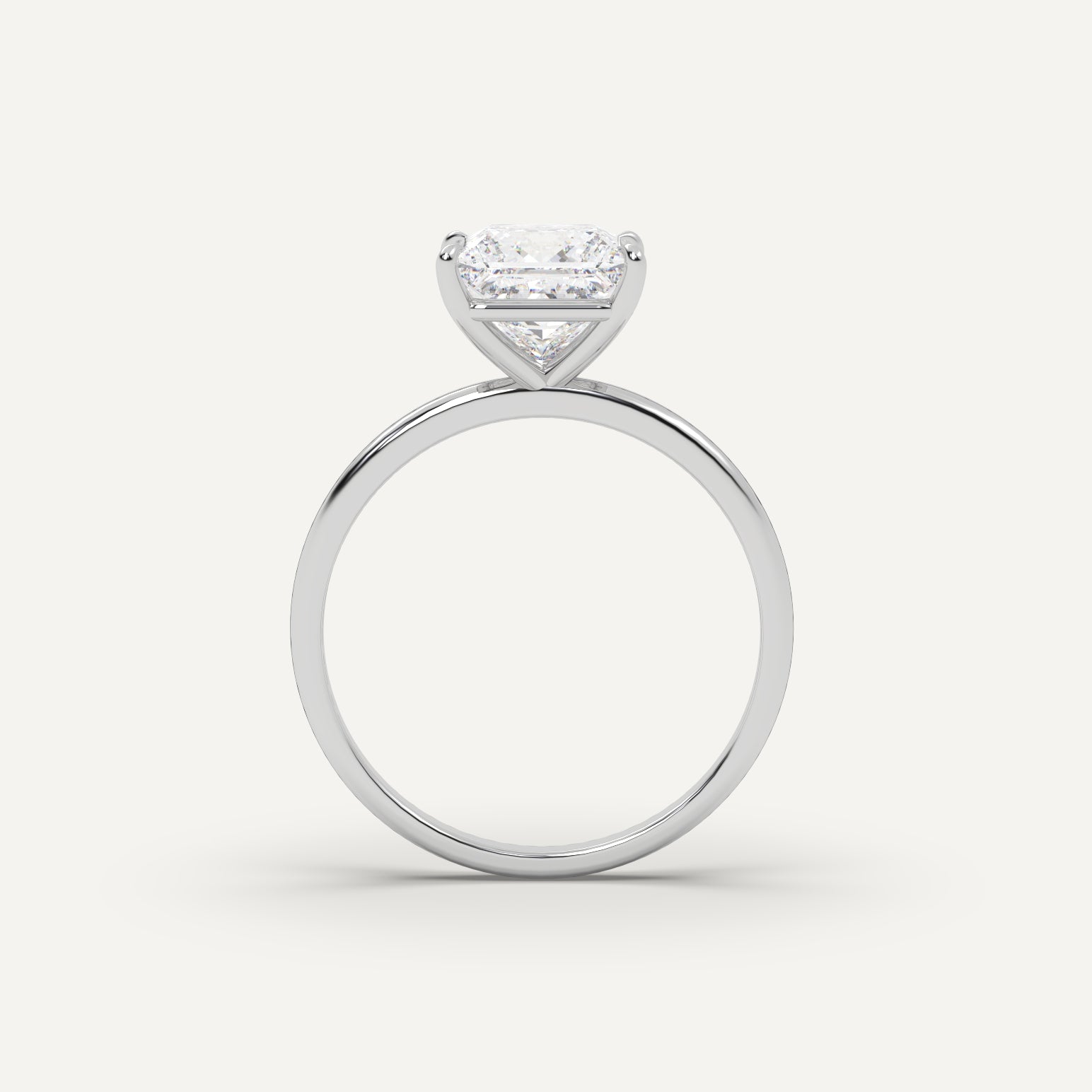 Princess Cut Diamond Engagement Ring - 1.5 carat