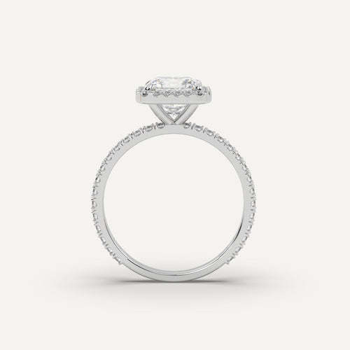 2 carat Radiant Cut Diamond Ring