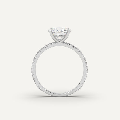 2 carat Round Cut Diamond Ring