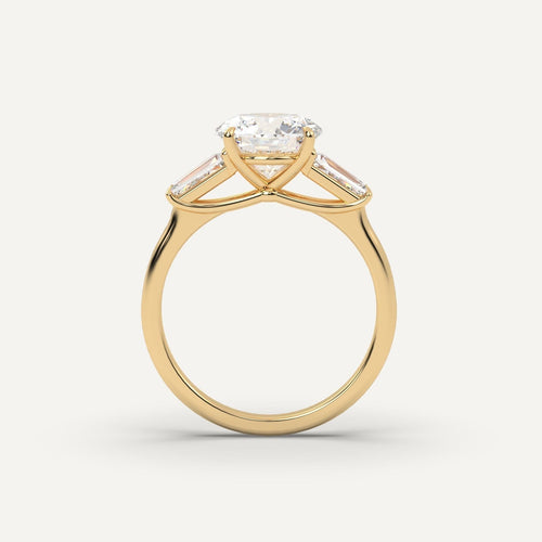 2 carat Round Cut Diamond Ring