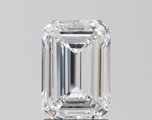 3.01 carat D-VVS2 Emerald Cut Lab Grown Diamond