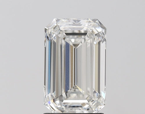 3.01 carat G-VS1 Emerald Cut Lab Grown Diamond