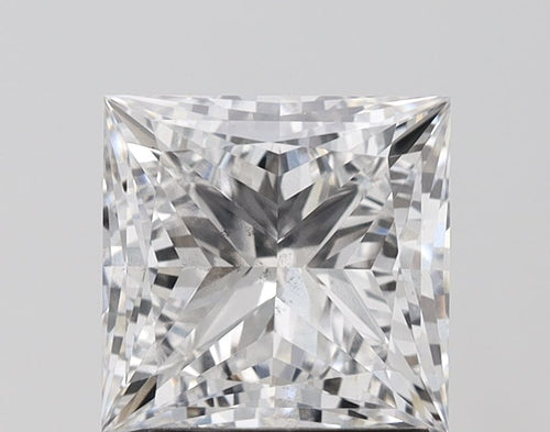 3.02 carat E-VS2 Princess Cut Lab Grown Diamond