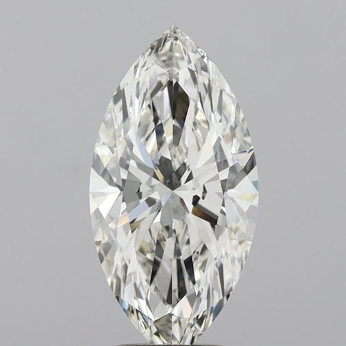 3.07 carat G-VVS2 Marquise Cut Lab Grown Diamond