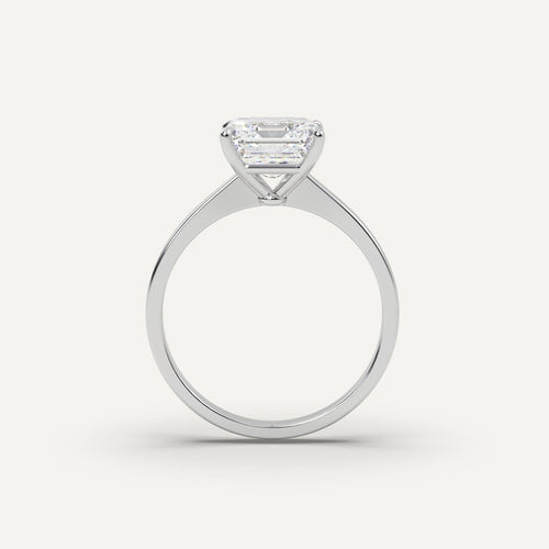 3 carat Asscher Cut Diamond Ring