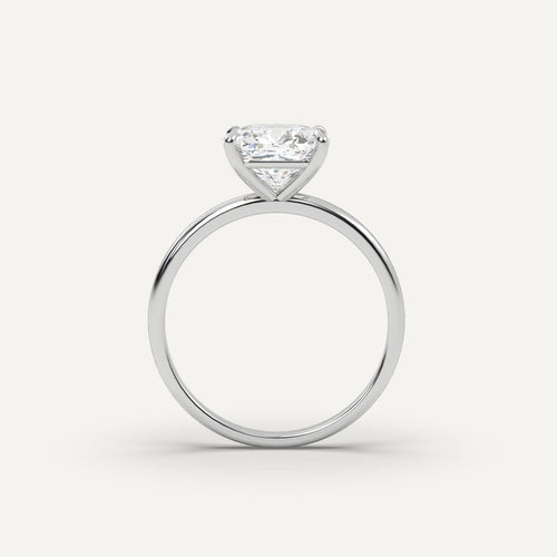 3 carat Cushion Cut Diamond Ring