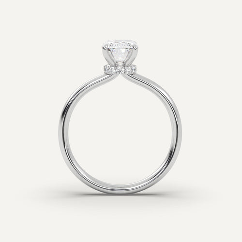 3 carat Emerald Cut Diamond Ring