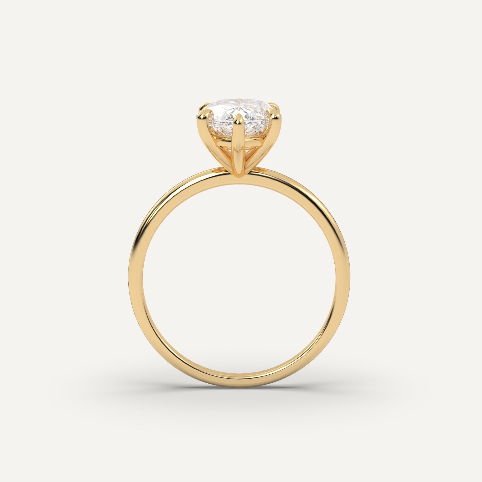 Marquise Cut Diamond Engagement Ring - 4 carat