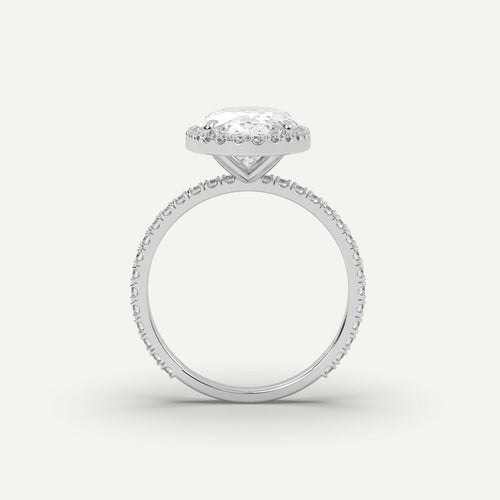 3 carat Oval Cut Diamond Ring