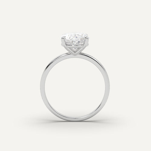 3 carat Oval Cut Diamond Ring