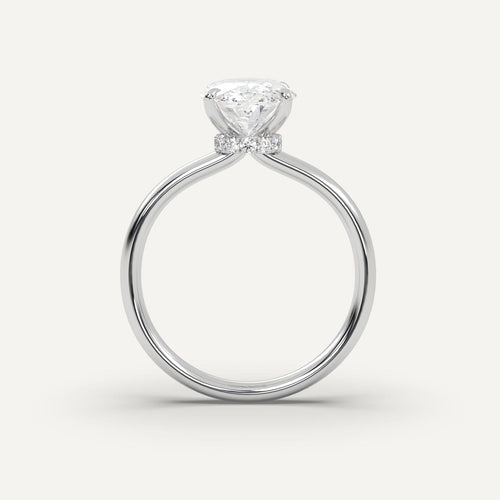 3 carat Oval Cut Diamond Ring