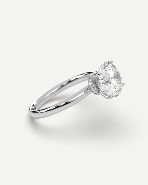 3 carat Round Cut Diamond Ring