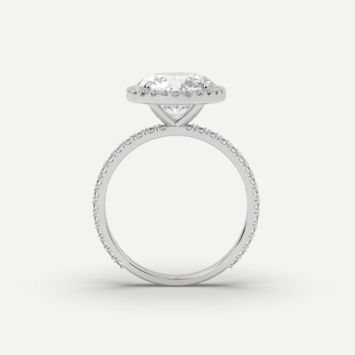 3 carat Round Cut Diamond Ring