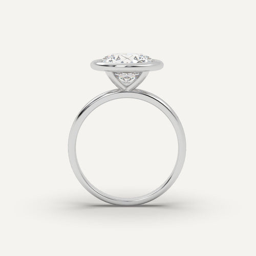 3 carat Round Cut Diamond Ring